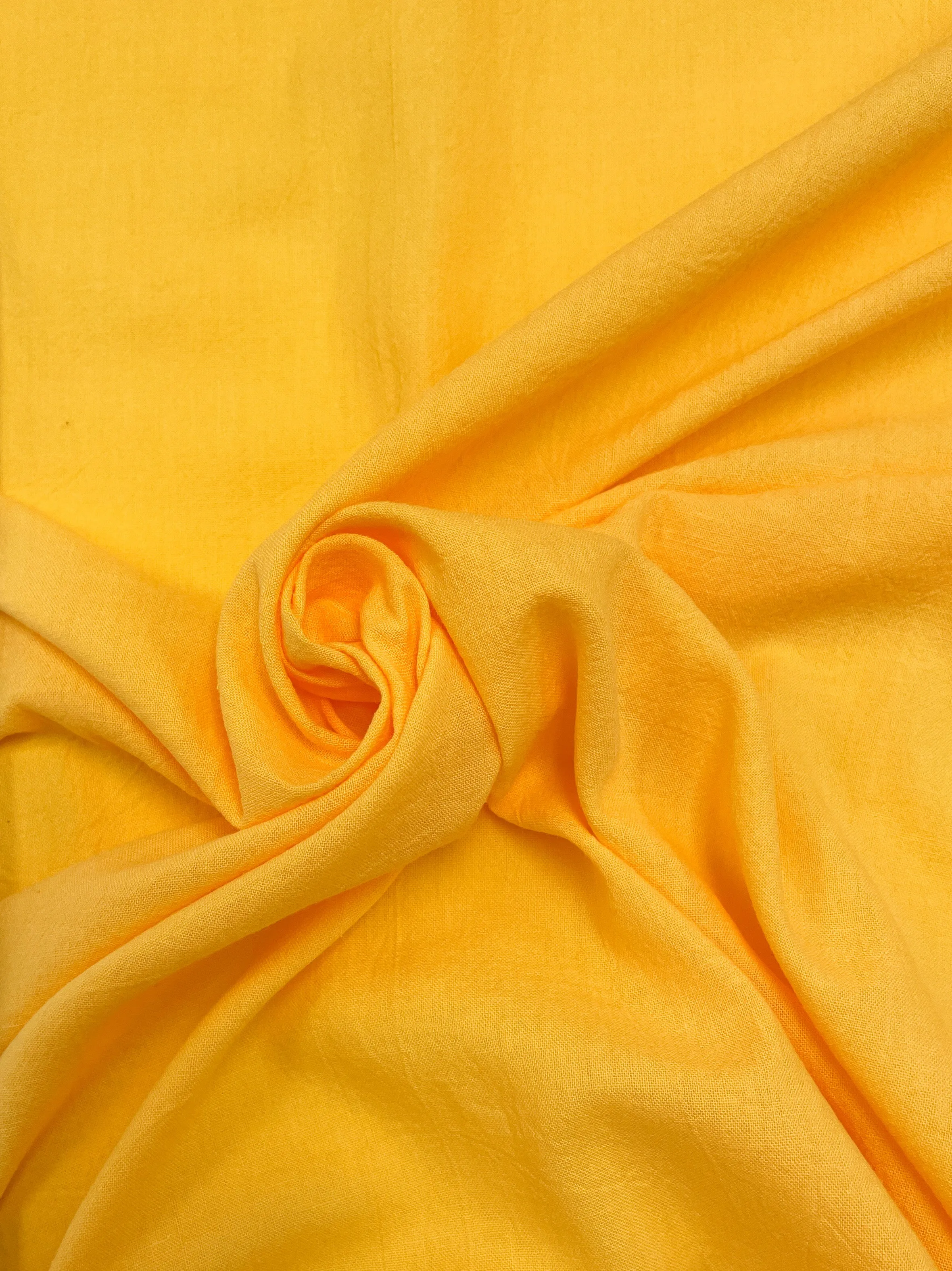 1 5/8 YD Cotton Lightweight - Yellow
