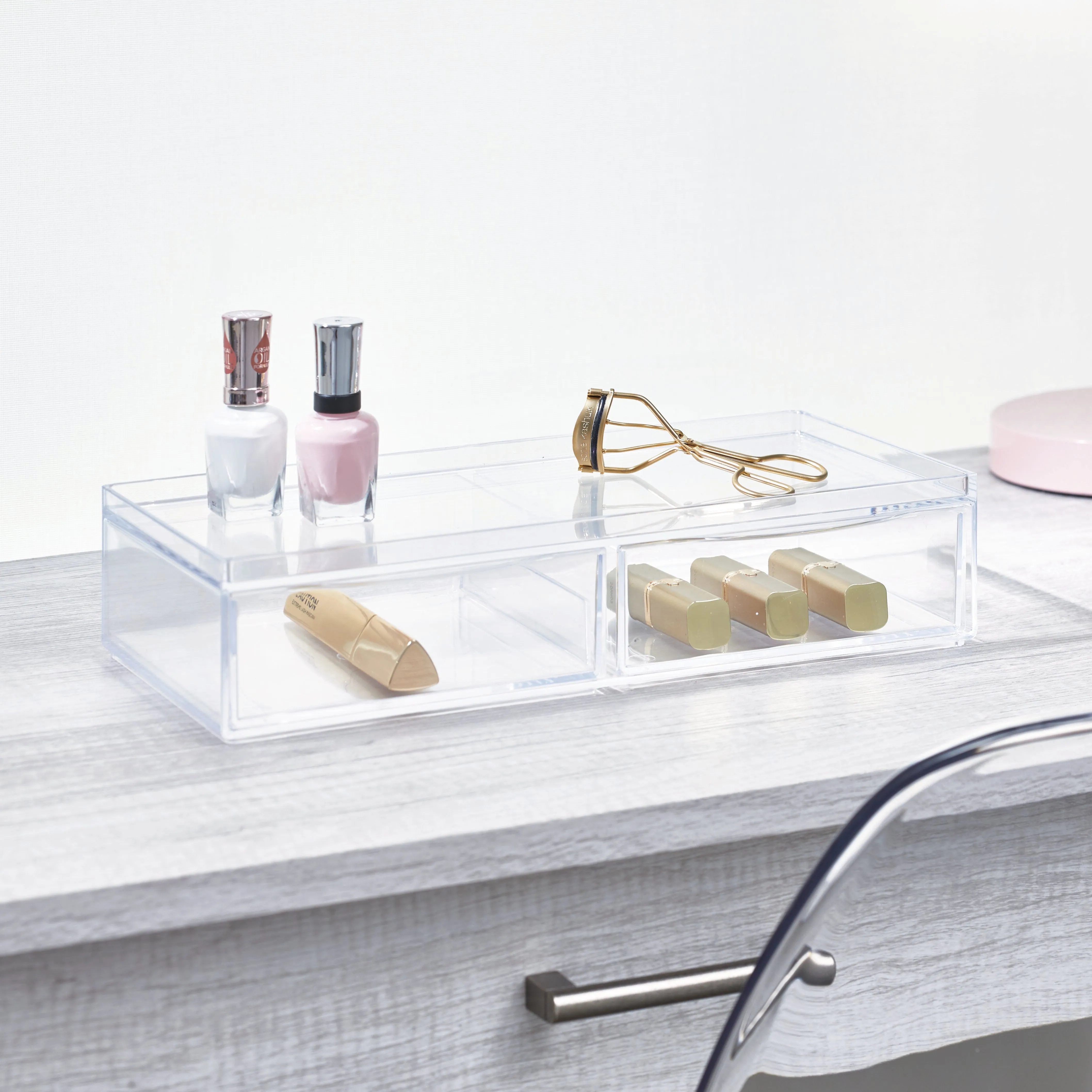 2 Drawers Cosmetic Organizer