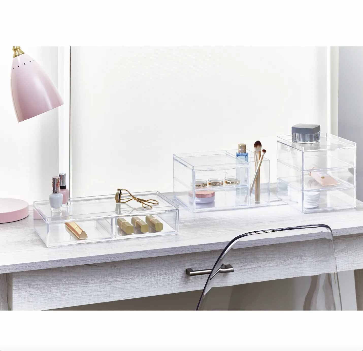 2 Drawers Cosmetic Organizer