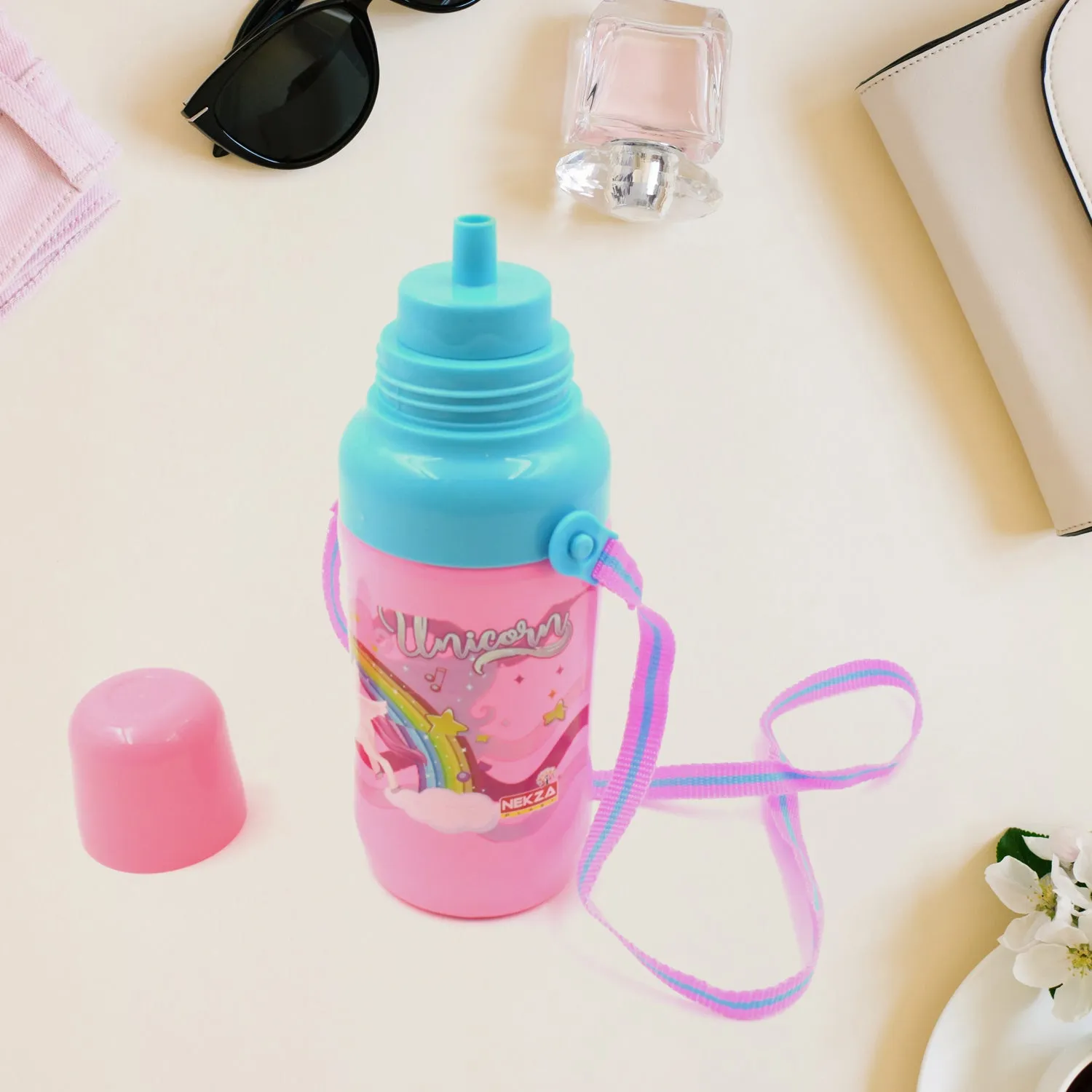 500ml BPA-Free Insulated Sports Water Bottle with Straw