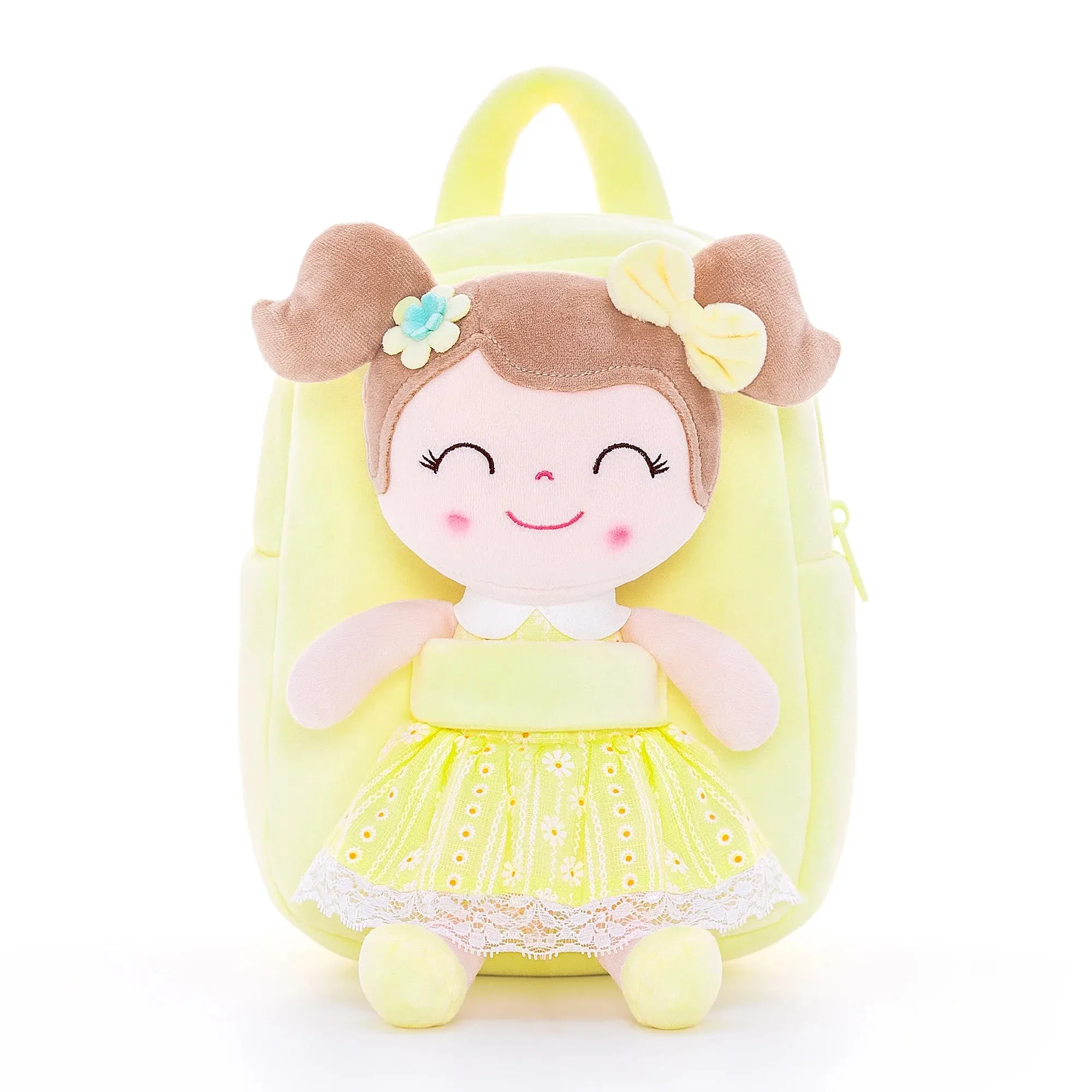Adorable Plush Doll Backpack for Kids – Gloveleya Gift for Girls