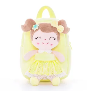 Adorable Plush Doll Backpack for Kids – Gloveleya Gift for Girls