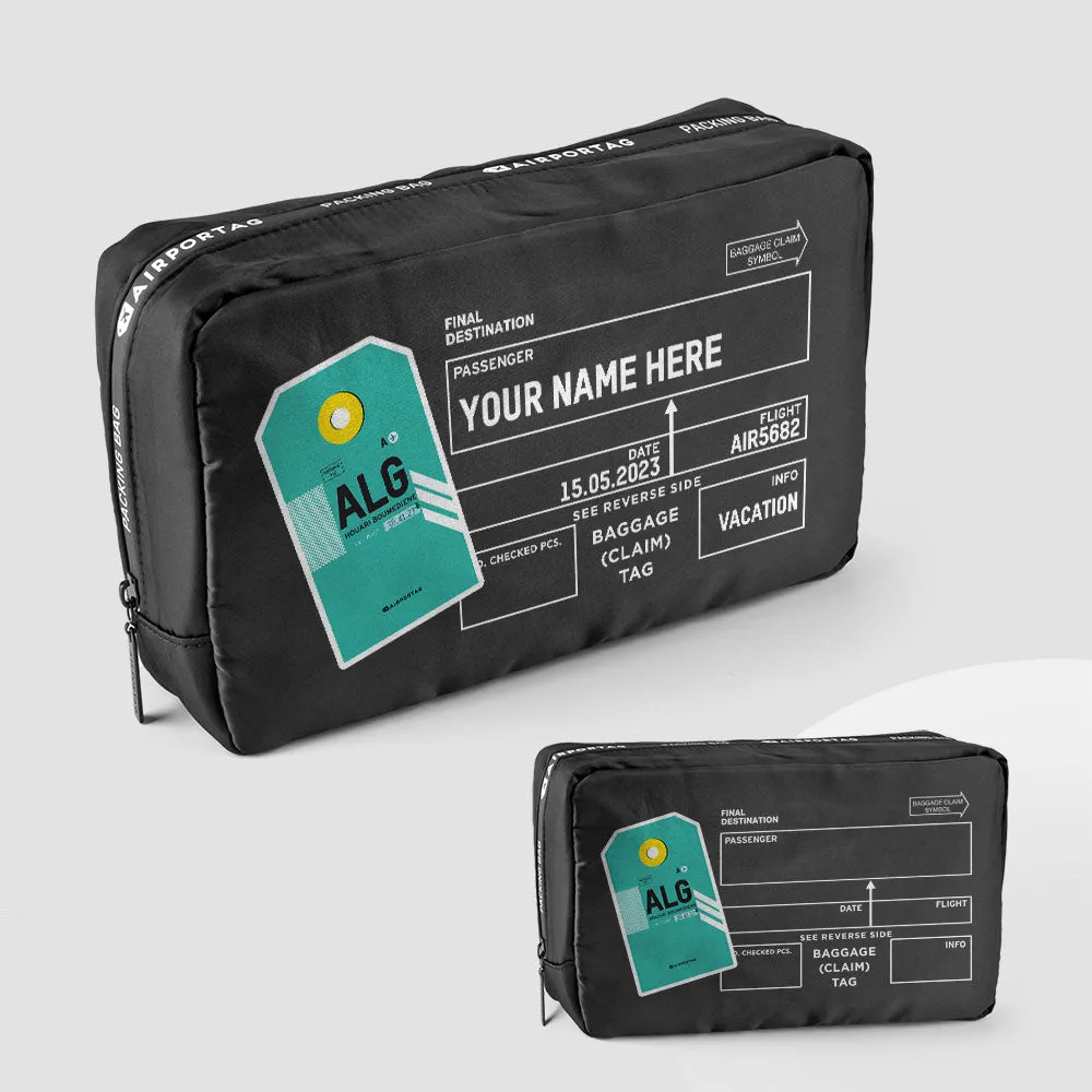 ALG - Packing Bag