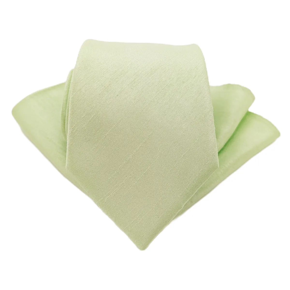 Apple Shantung Pocket Square