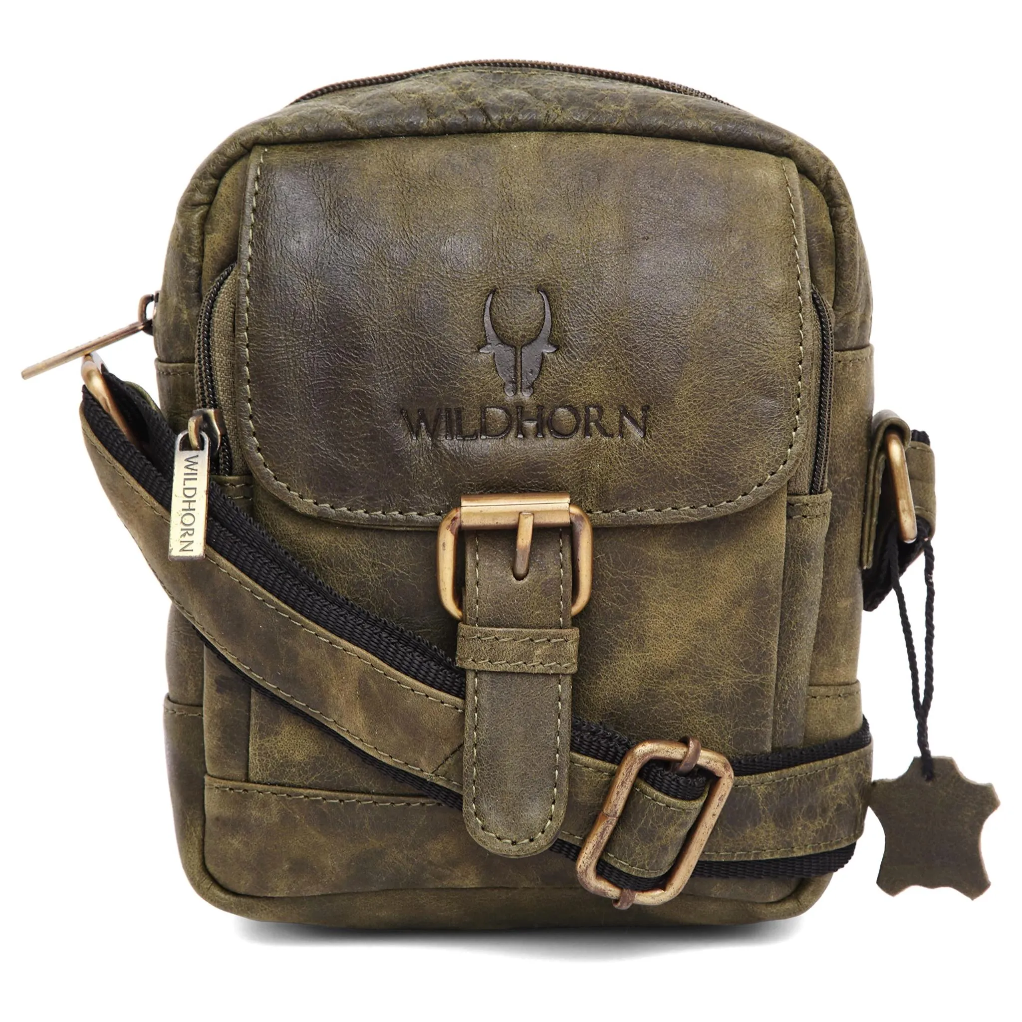 ATHENS Leather Sling Bag for Men