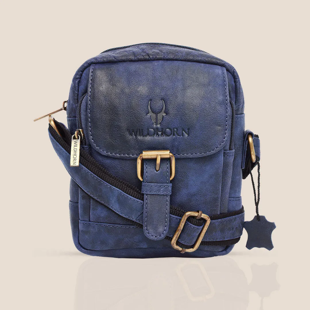 ATHENS Leather Sling Bag for Men