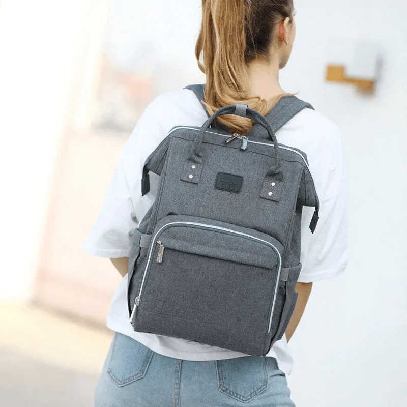 Baby Nappy Backpack - Stylish & Spacious Diaper Bag for Parents