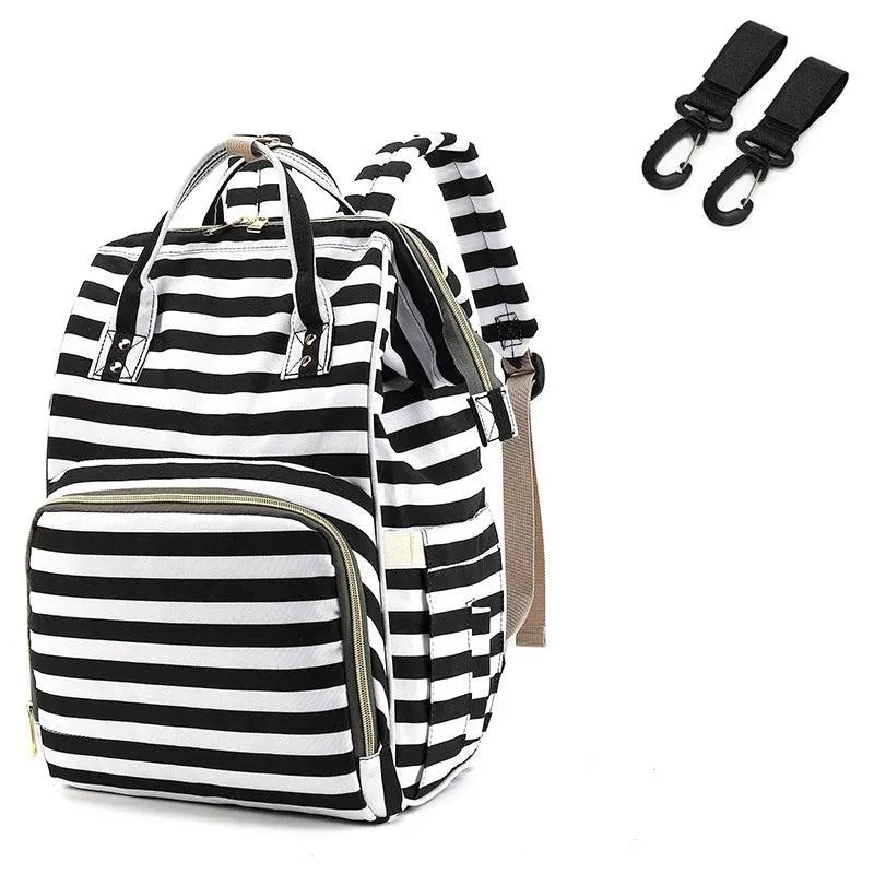 Baby Nappy Backpack - Stylish & Spacious Diaper Bag for Parents