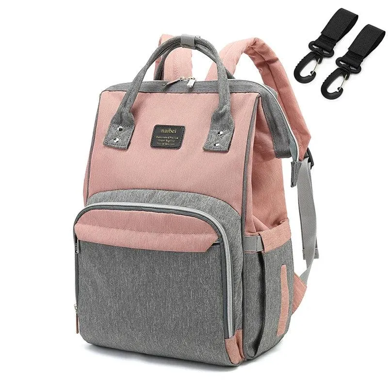 Baby Nappy Backpack - Stylish & Spacious Diaper Bag for Parents