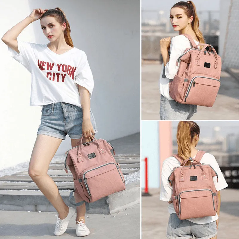 Baby Nappy Backpack - Stylish & Spacious Diaper Bag for Parents