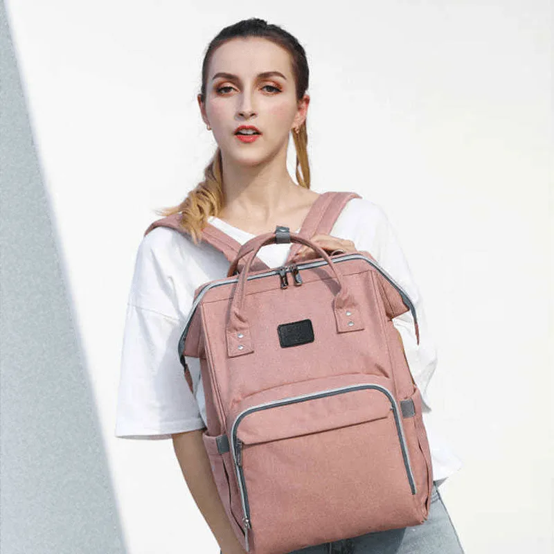 Baby Nappy Backpack - Stylish & Spacious Diaper Bag for Parents
