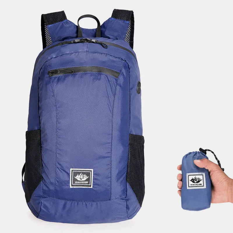 Backpack For Women Foldable Waterproof Lightweight Outdoor Travel Sports Daypack