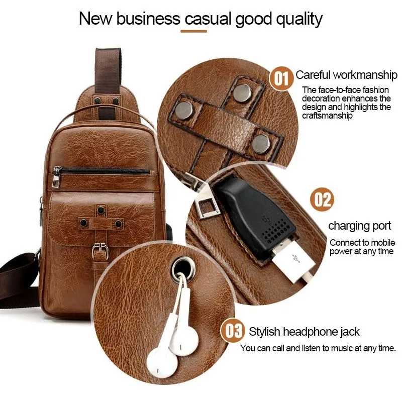 Backpack Waist Shoulder bag compatible with Ebook, Tablet and for Alcatel 3C (2019) - Black