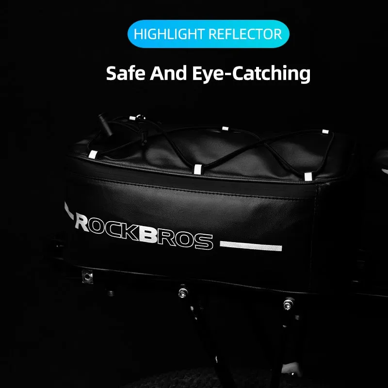 Bicycle Bags Waterproof 4L Cycling Travel Trunk Bag Seat Saddle Pannier Luggage Carrier