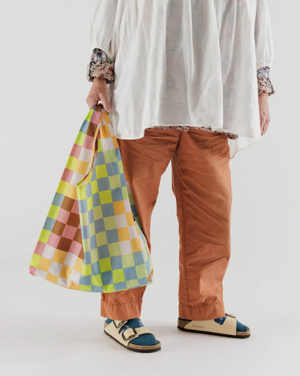 Big Check Multi Standard Baggu
