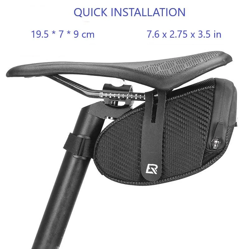 Bike Saddle Bag Under Seat, Strap-on