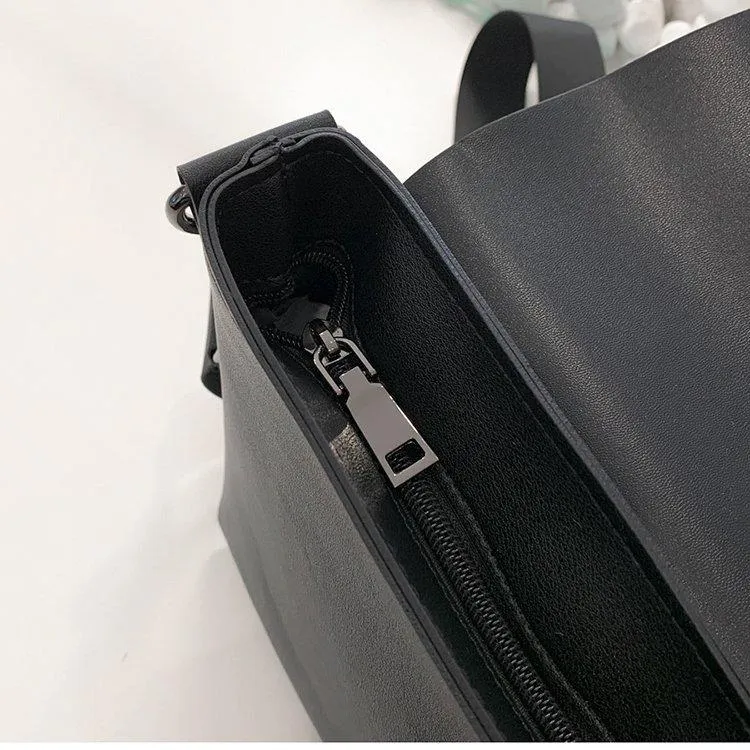 Black Messenger Bag