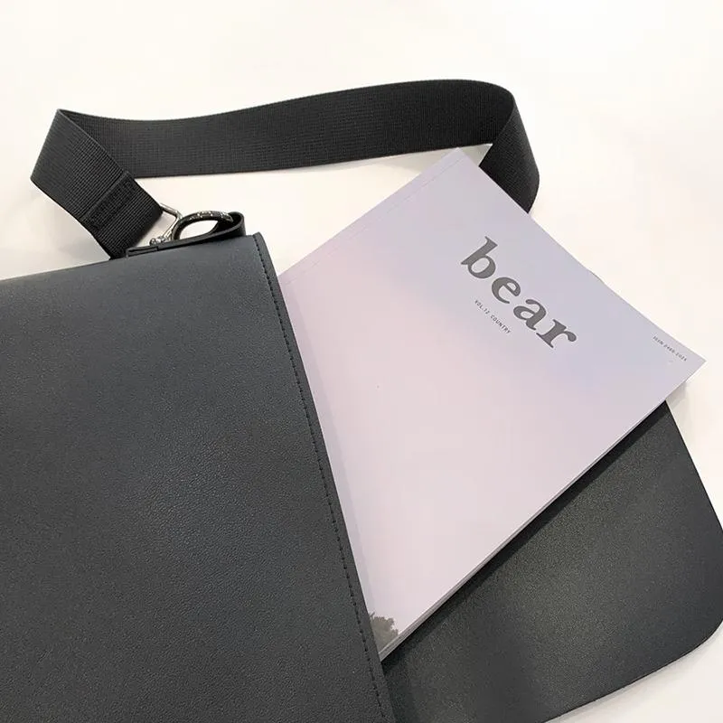 Black Messenger Bag