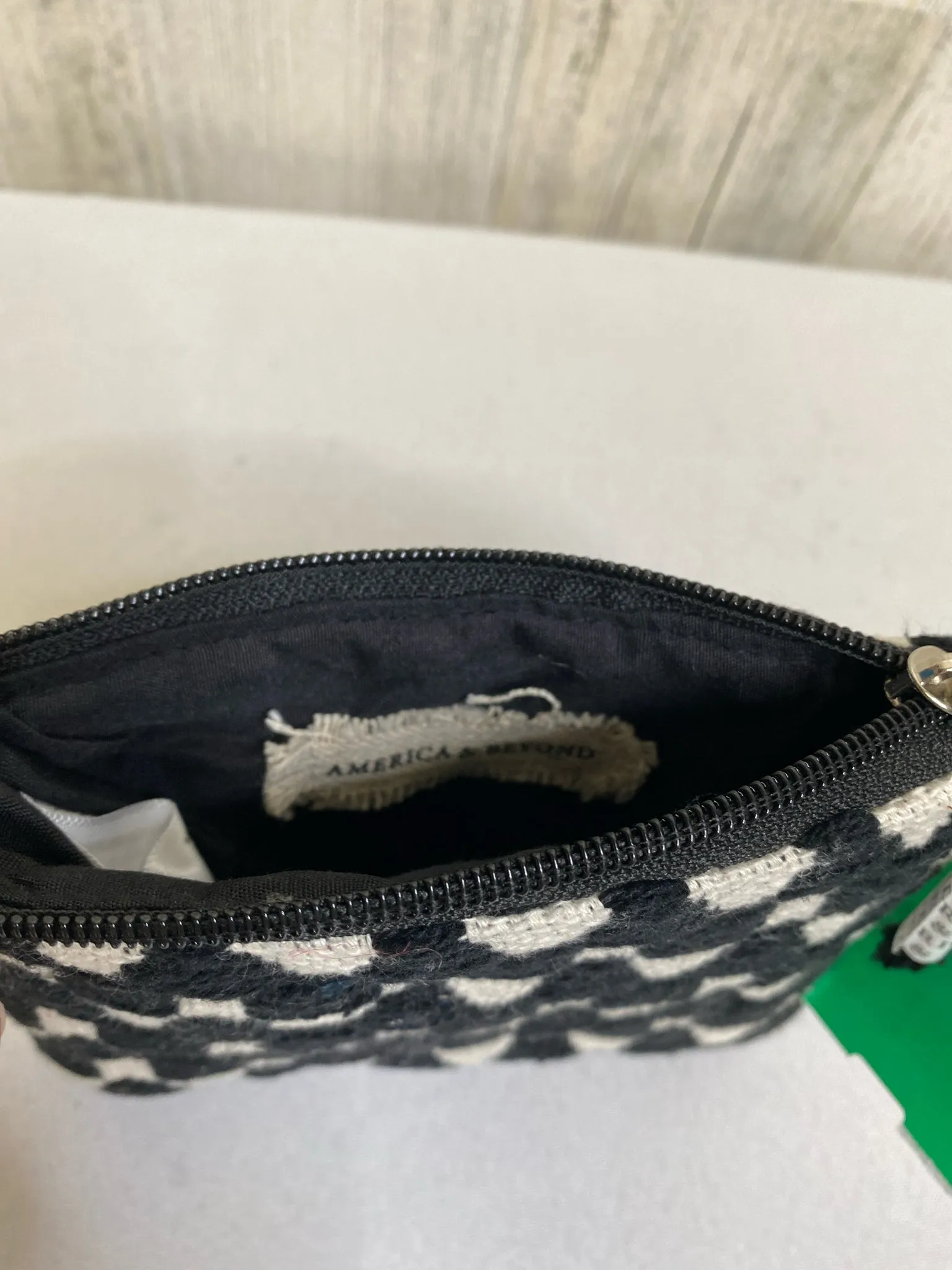 Black/White Cosmetic Bag