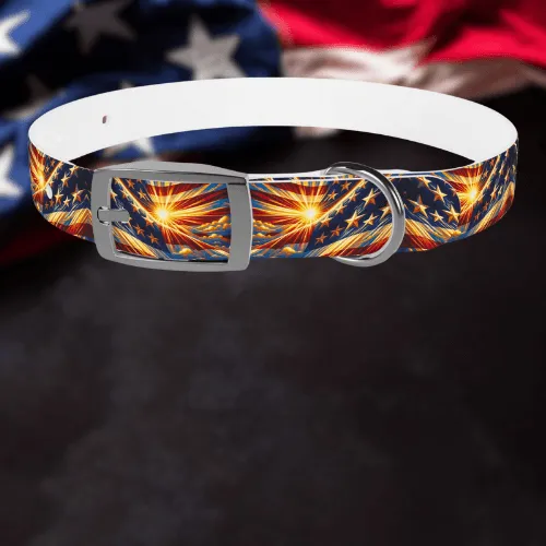 Bright Patriot Sky Dog Collar🌞🐾