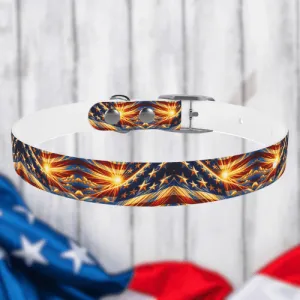 Bright Patriot Sky Dog Collar🌞🐾
