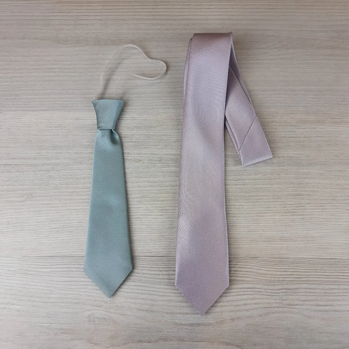 Butterscotch Shantung Boys Ties