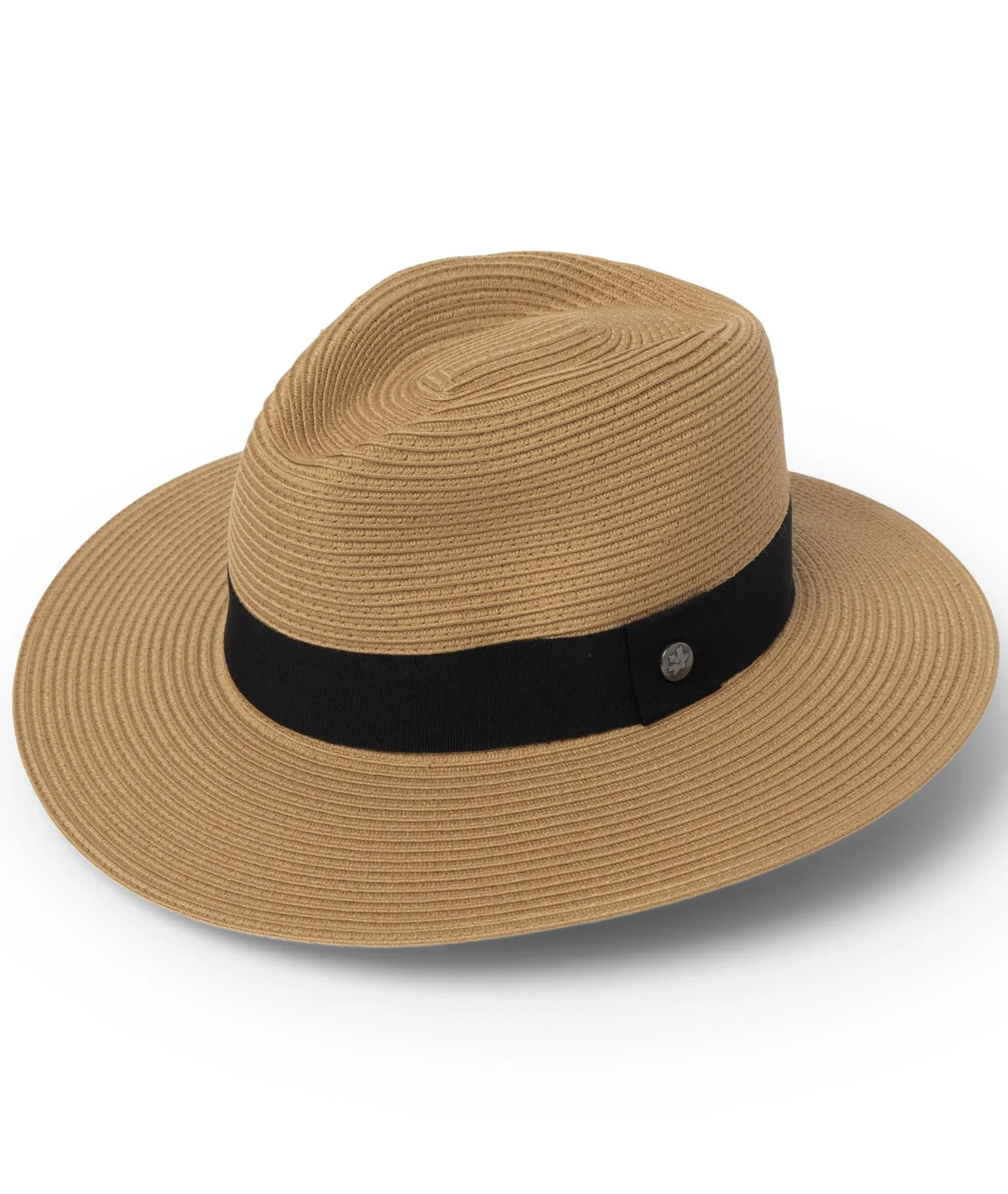 Cancer Council Cafe Flexibraid Fedora Unisex - Camel