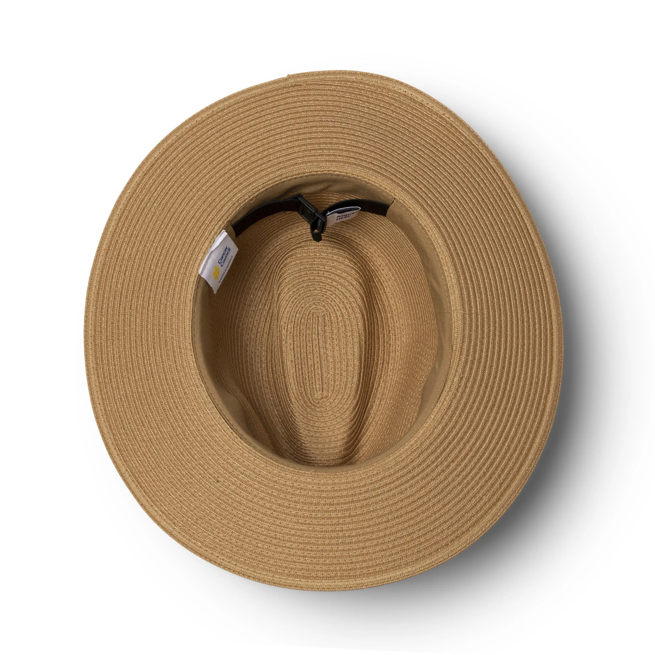 Cancer Council Cafe Flexibraid Fedora Unisex - Camel