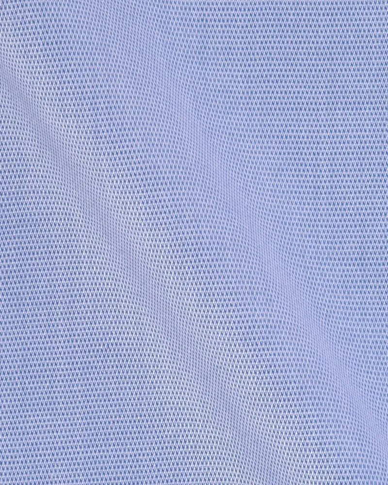 Canclini Argento Navy Blue Textured Shirt 3080.w010.0005.col