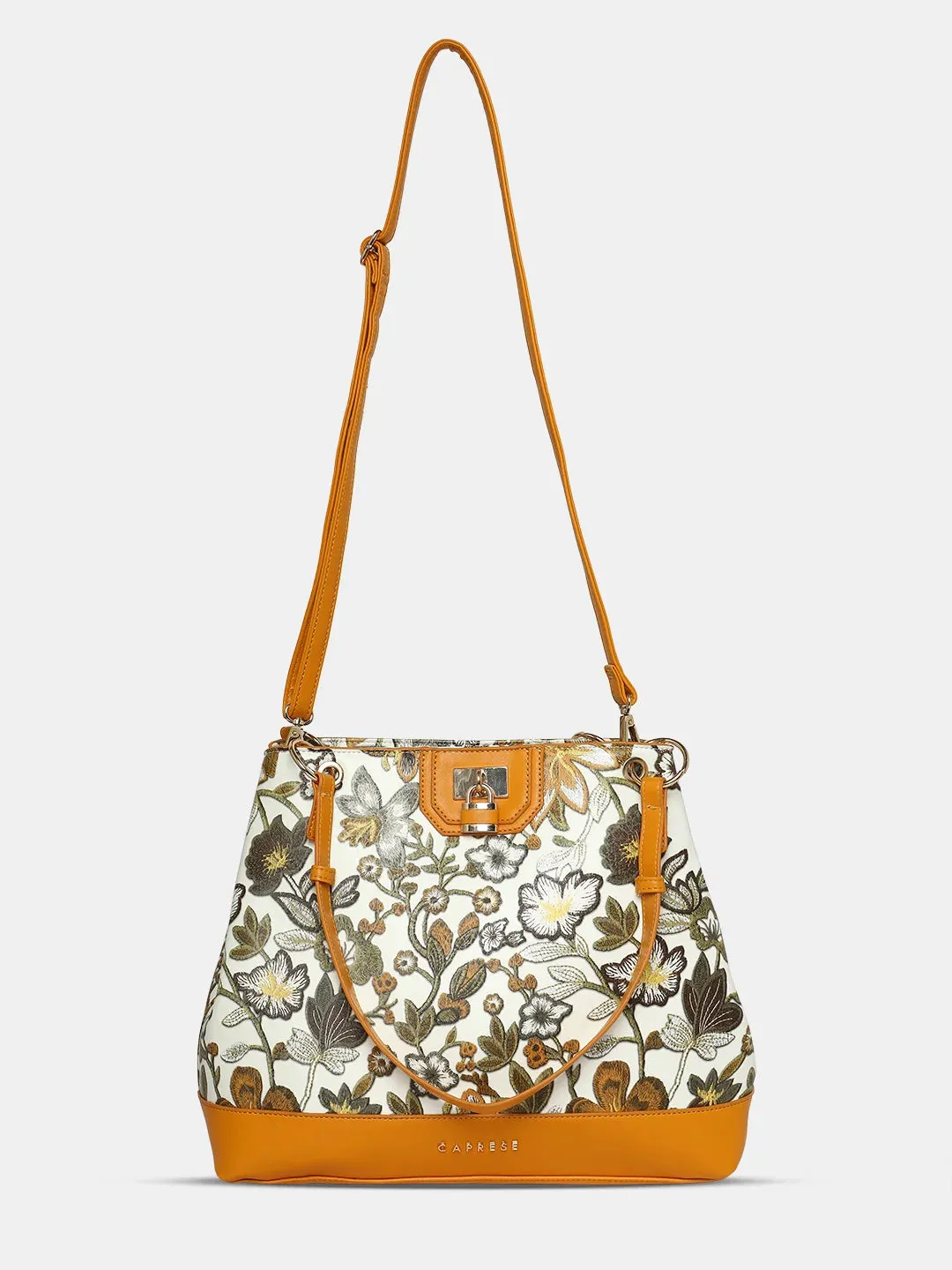 Caprese Wren Satchel Large Ochre