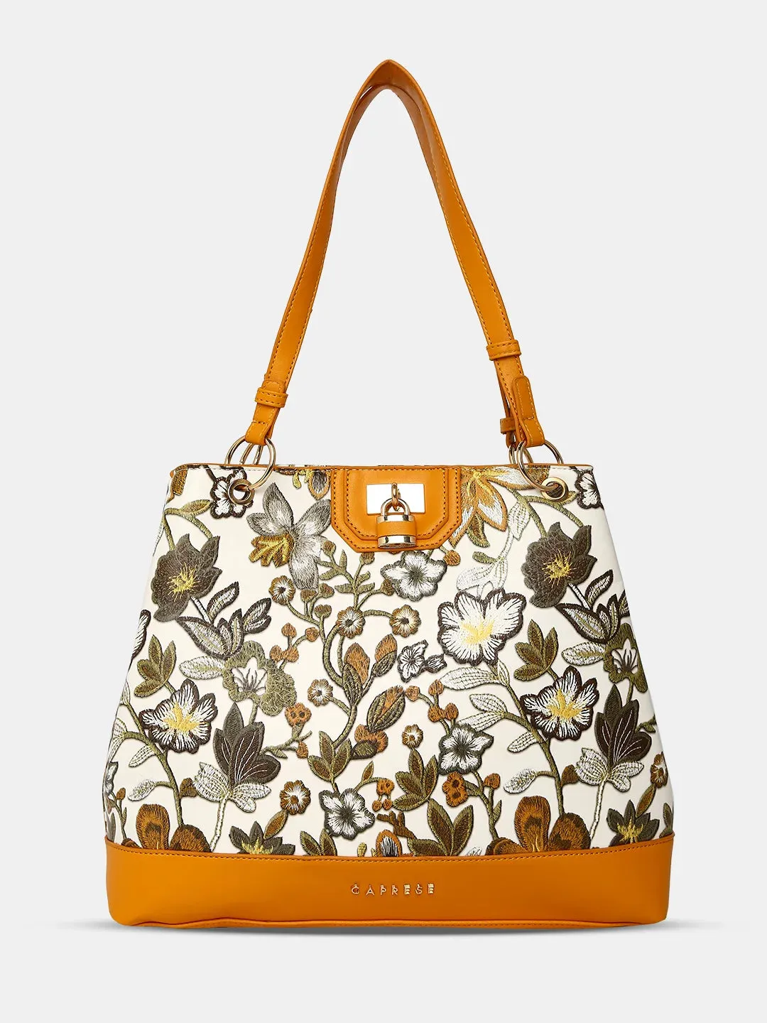 Caprese Wren Satchel Large Ochre