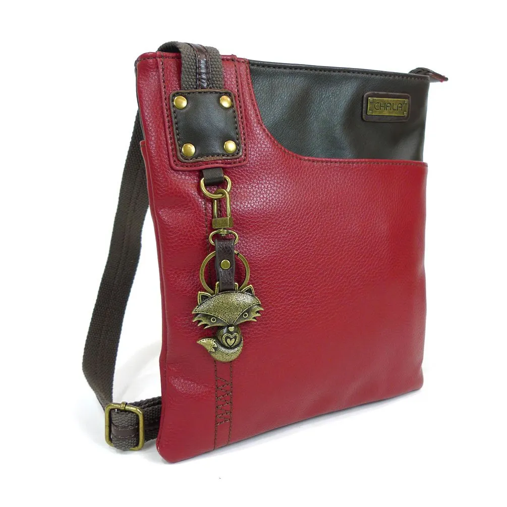 Chala Swing Pack Cell Phone Crossbody Purse with Mini Keychain- 3 Colors (28 Styles)
