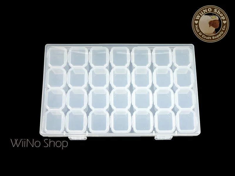 Clear Nail Art Organizer Box