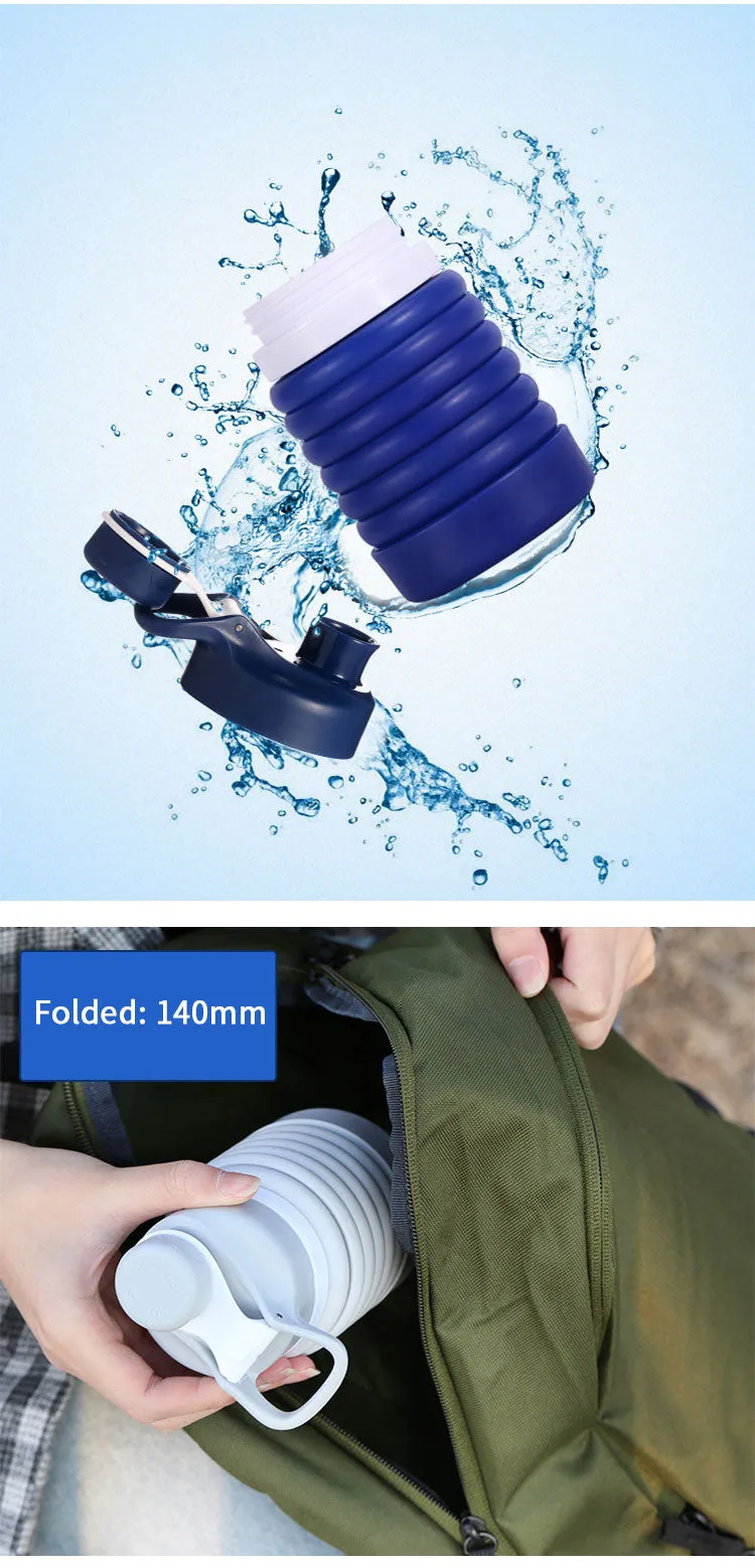 Collapsible Travel Water Bottle
