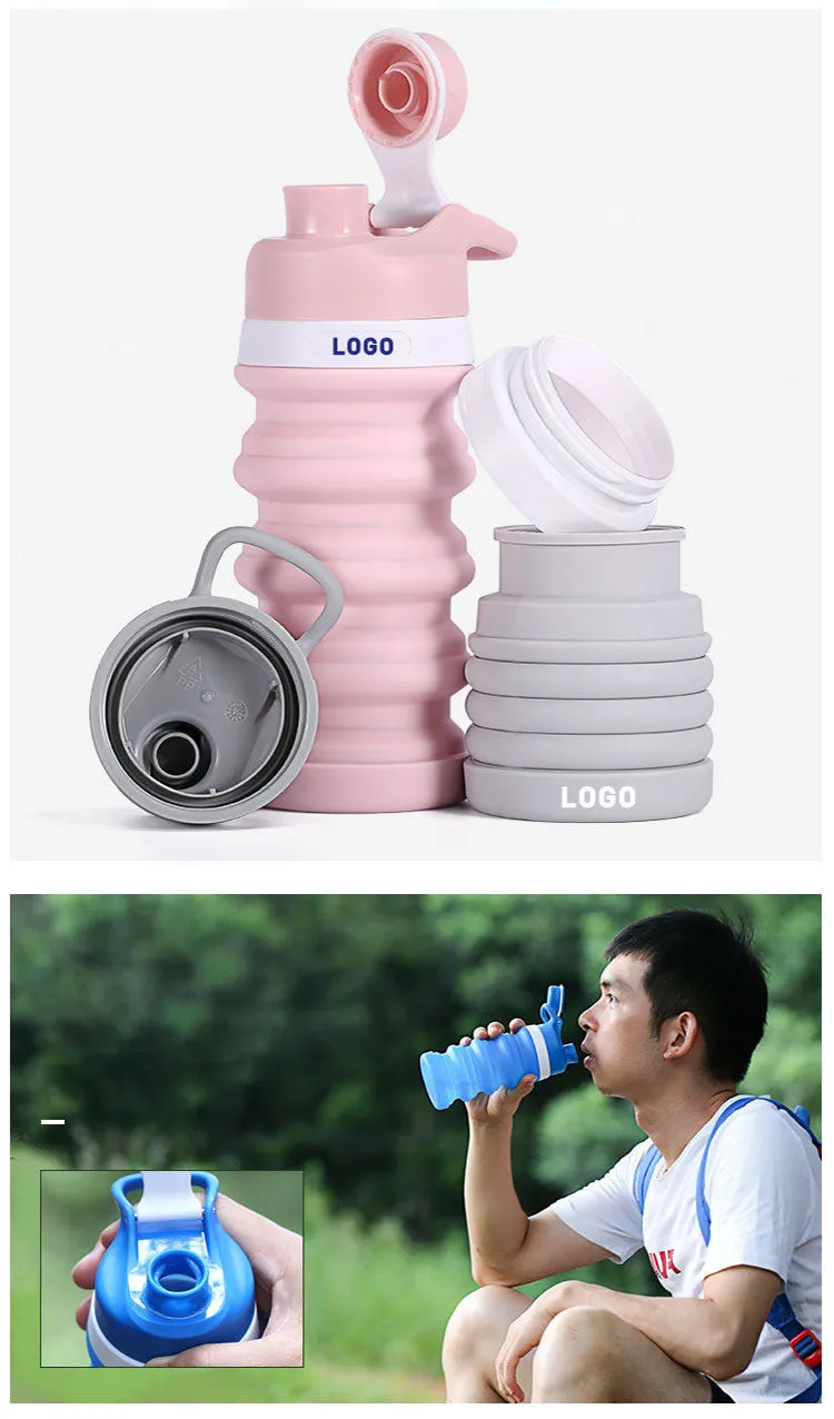 Collapsible Travel Water Bottle