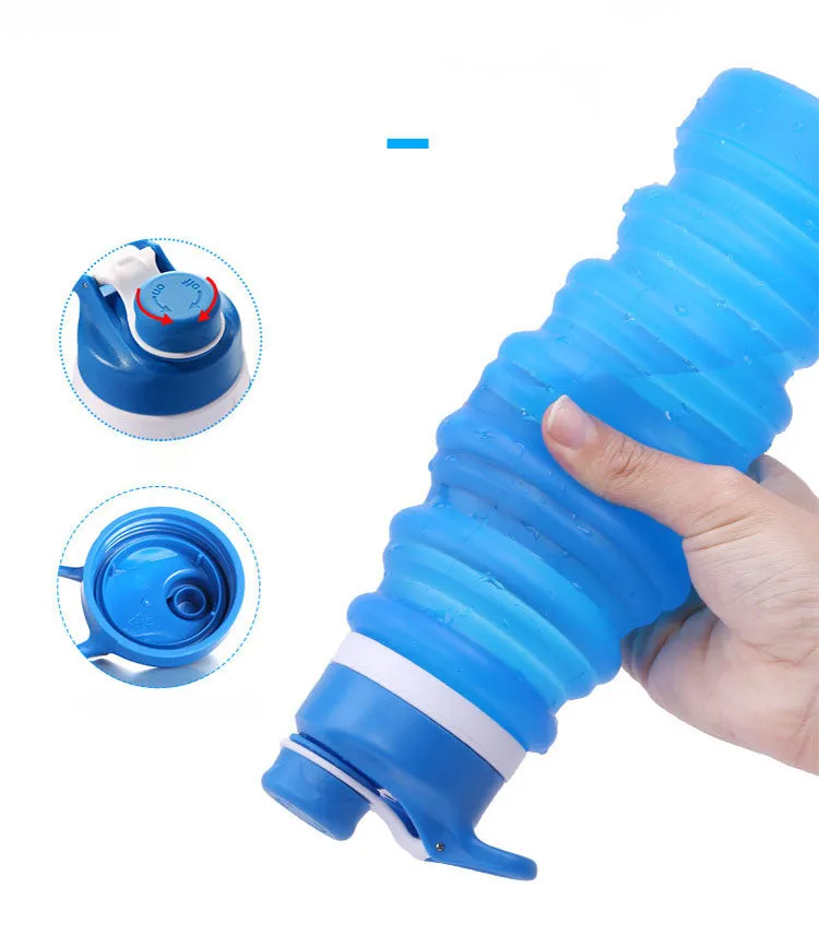 Collapsible Travel Water Bottle