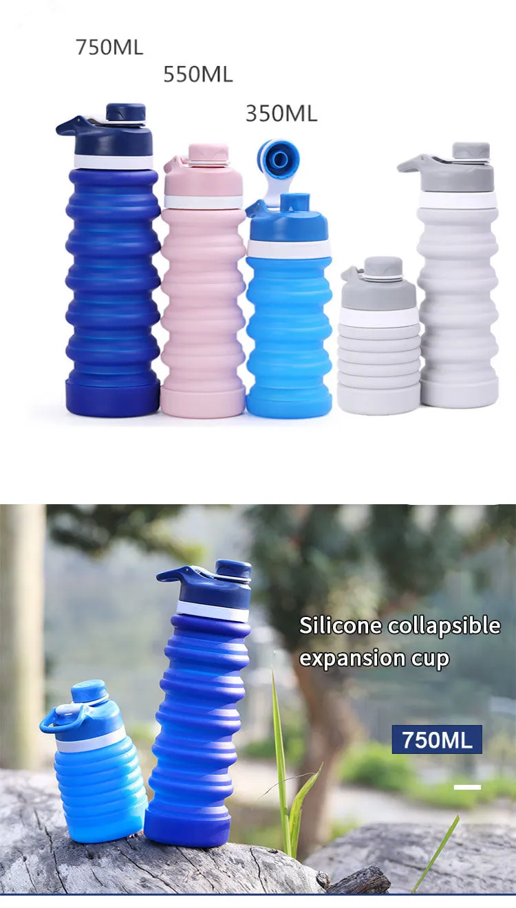 Collapsible Travel Water Bottle