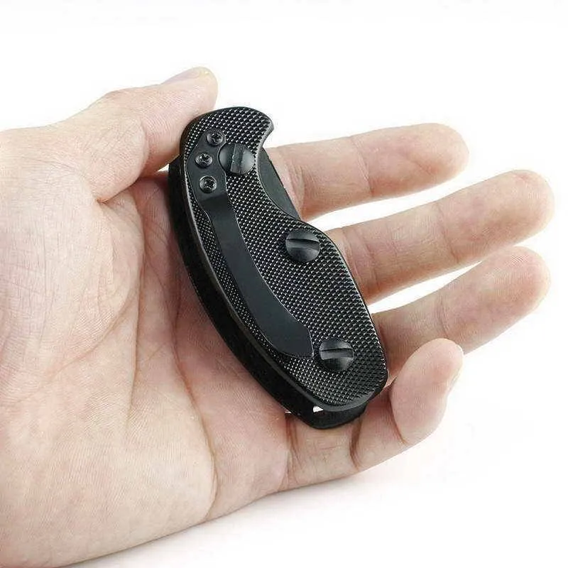 Compact Aluminium EDC Keychain Organizer - Lightweight Folding Design