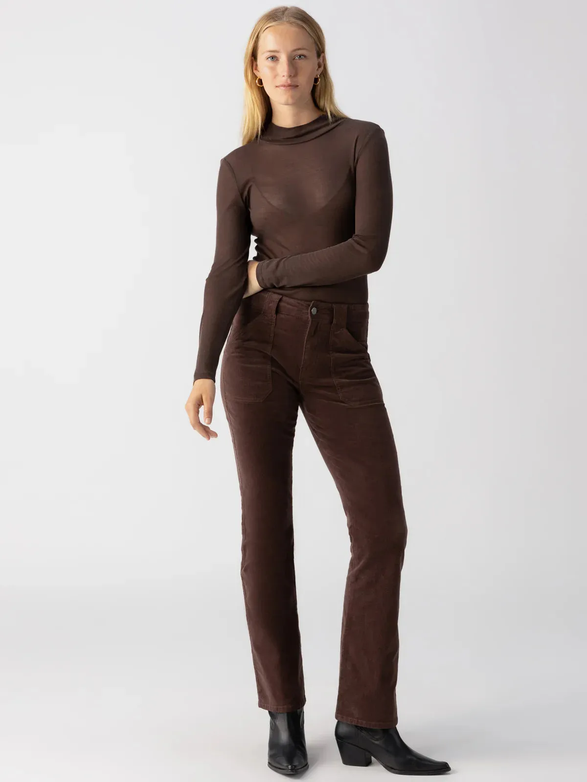 Corduroy Hayden Bootcut Standard Rise