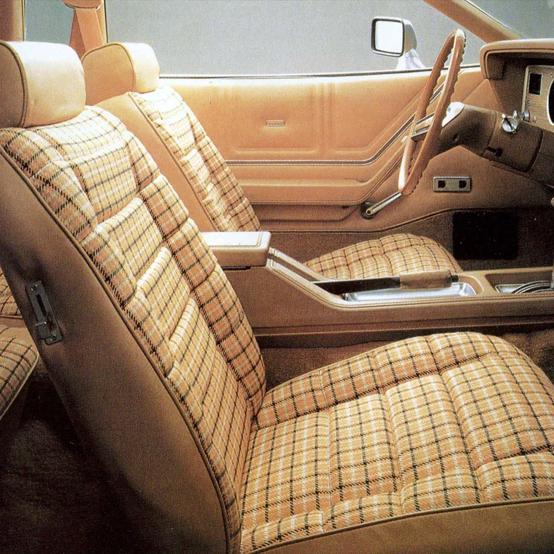 Cosmetic Bag - Golden Plaid 1974