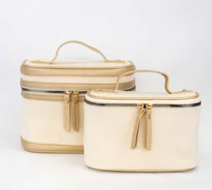 Cosmetic Train Cosmetic Bag Set of 2
