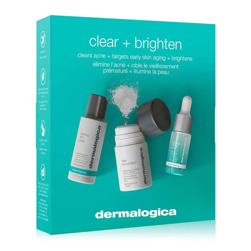Dermalogica Active Clearing Clear   Brighten Kit