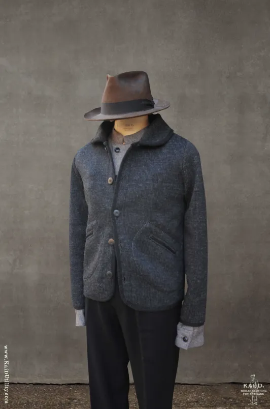 Emile Knit Jacket - Charcoal - M