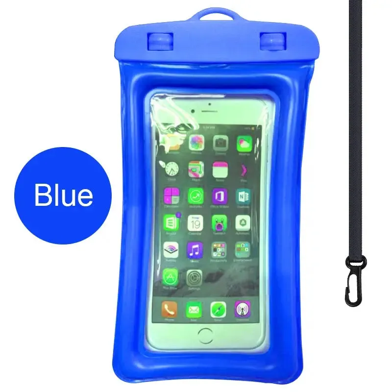 Floating Waterproof Swim Bag Phone Case – Fits iPhone 11/12/13/14 Pro Max, Samsung S23/S22, Xiaomi 13, Huawei P30/20 Lite