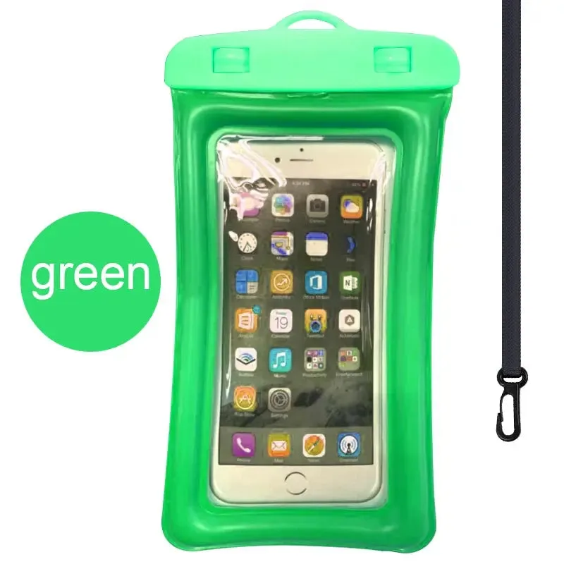 Floating Waterproof Swim Bag Phone Case – Fits iPhone 11/12/13/14 Pro Max, Samsung S23/S22, Xiaomi 13, Huawei P30/20 Lite