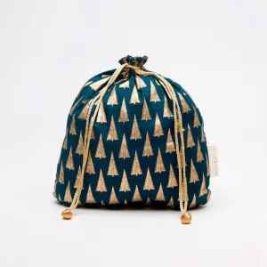 Forest Trees Reusable Cotton Gift Bags by Paper Mirchi