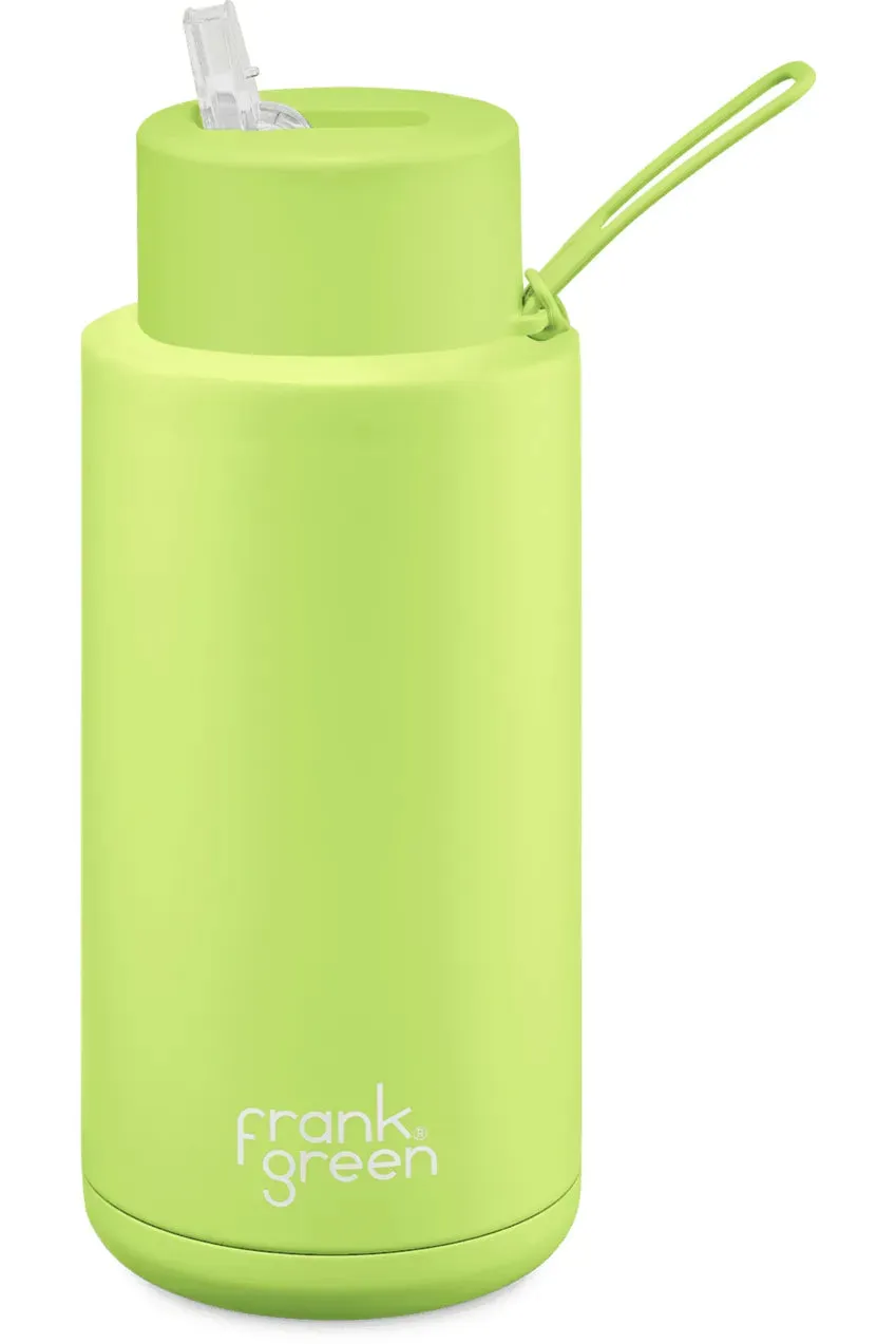 Frank Green - 34Oz/1000Ml Reusable Bottle (Straw)