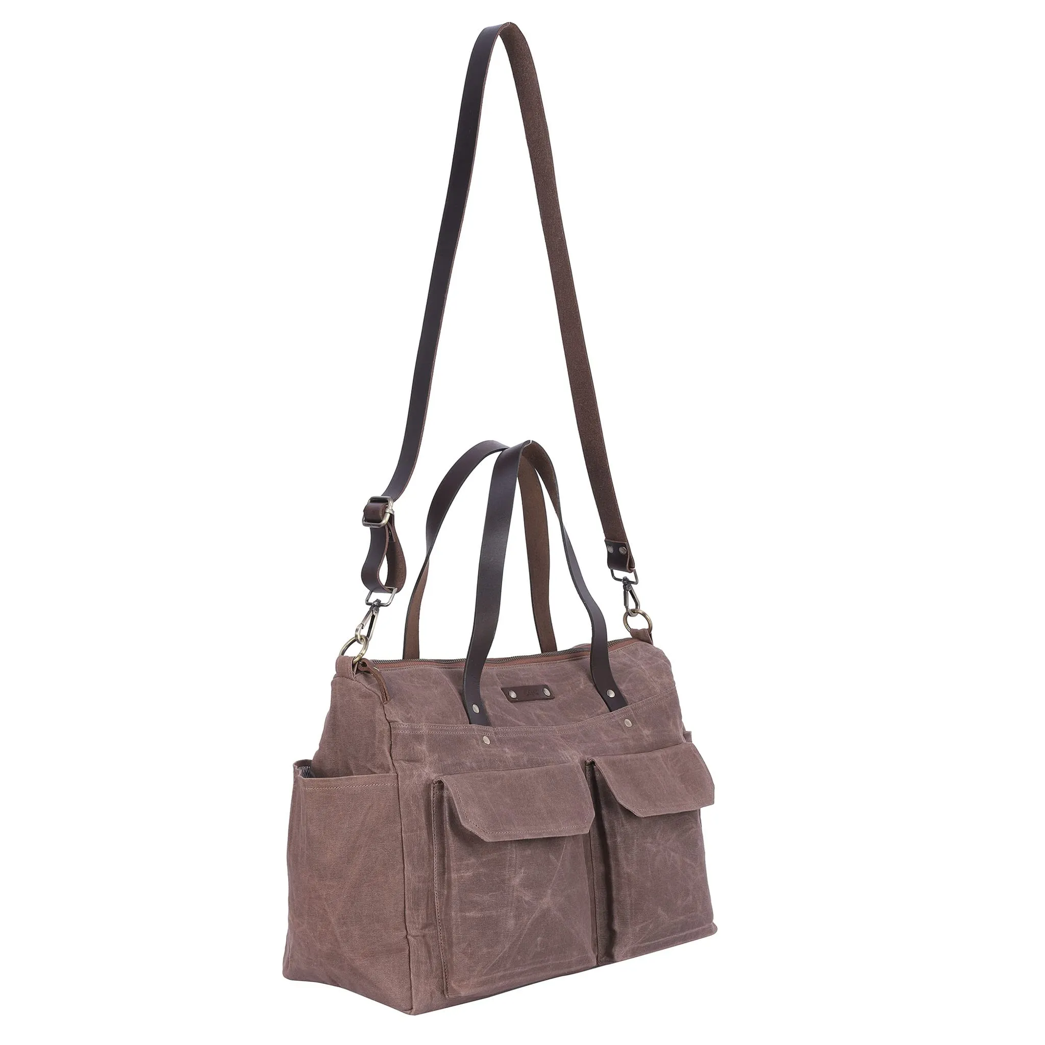 Generic: Pipa Large Waterproof Diaper Bag with Pouch and Stroller Clips