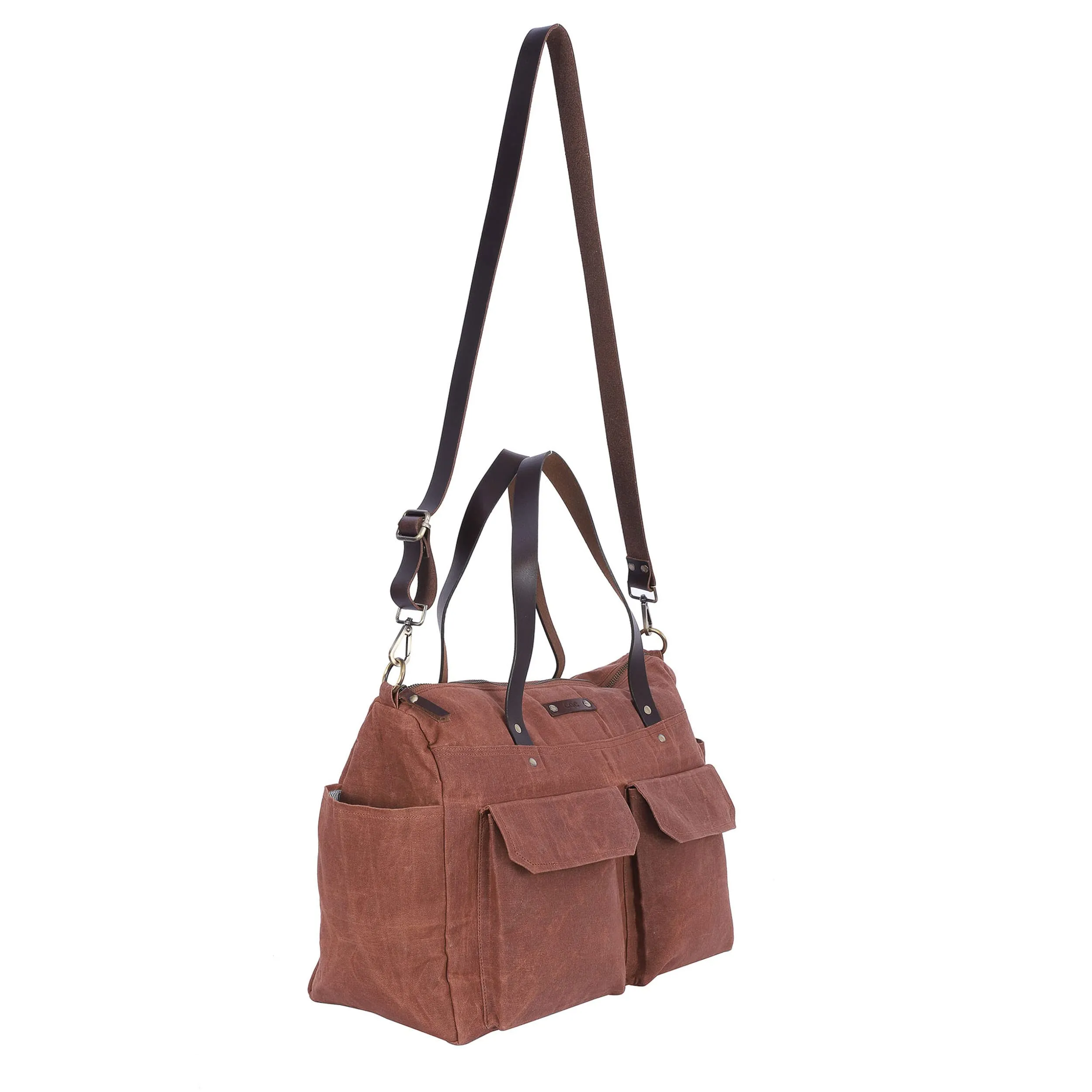 Generic: Pipa Large Waterproof Diaper Bag with Pouch and Stroller Clips