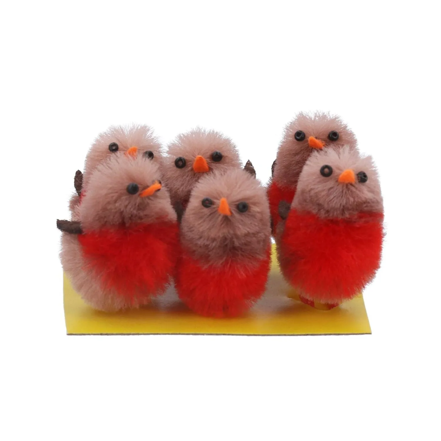 Gisela Graham Chenille Robins Box of 6
